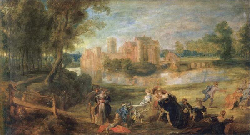 Peter Paul Rubens Castle Park oil painting image